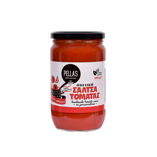 Σπιτική Σάλτσα Τομάτας 690gr Pella's Delicacies