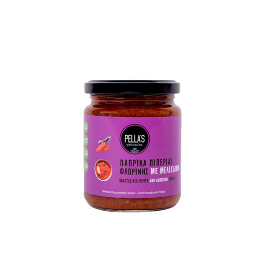 Πάπρικα Πιπεριάς Φλωρίνης με Μελιτζάνα 260gr Pella's Delicacies