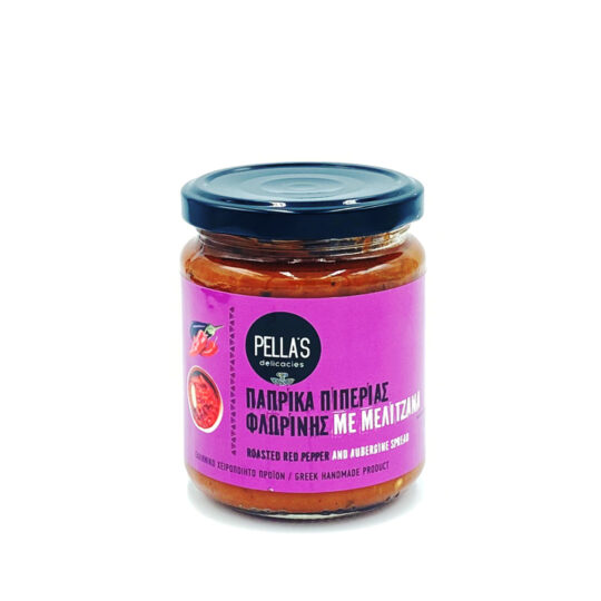 Πάπρικα Πιπεριάς Φλωρίνης με Μελιτζάνα 260gr Pella's Delicacies