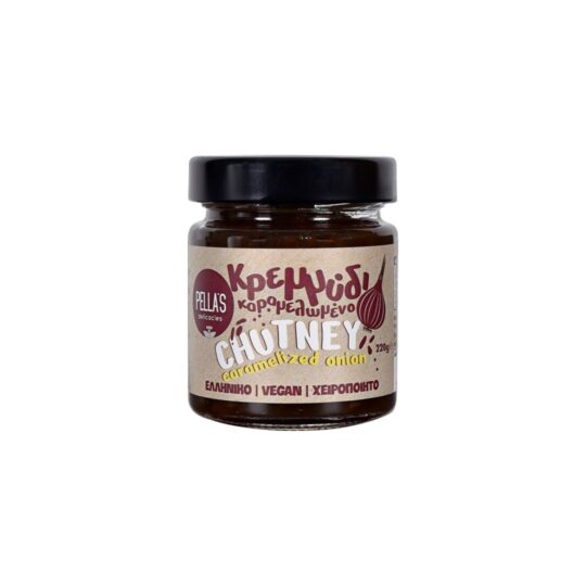 Chutney Καραμελωμένο Κρεμμύδι 220gr Pella's Delicacies