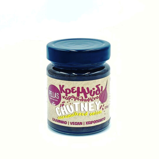 Chutney Καραμελωμένο Κρεμμύδι 220gr Pella's Delicacies