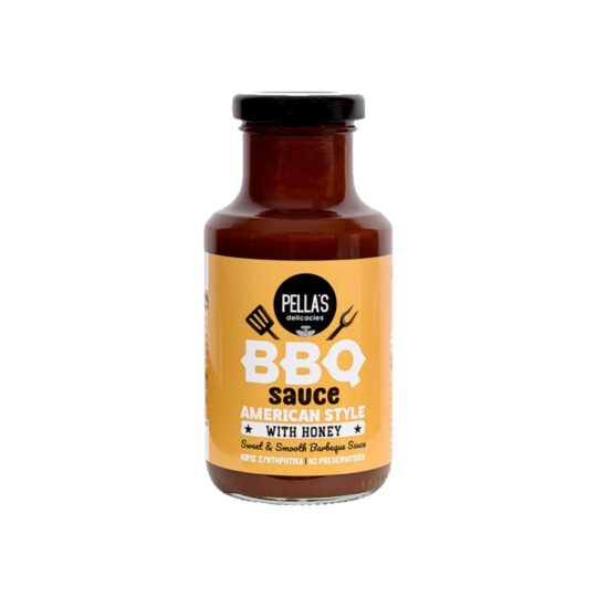 BBQ Sauce American Style με Μέλι 300gr Pella's Delicacies
