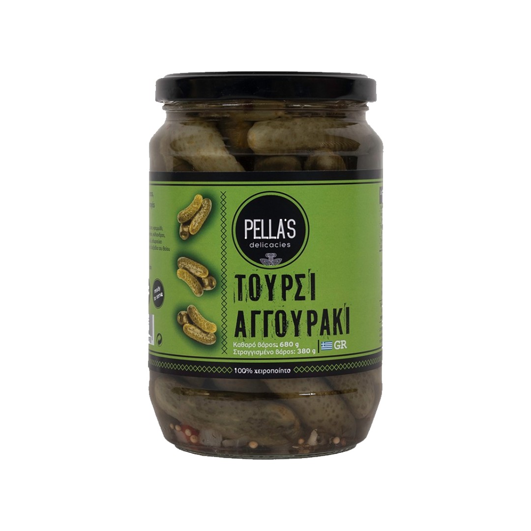Τουρσί Αγγουράκι 680gr Pella's Delicacies