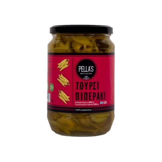 Τουρσί Πιπεράκι 680gr Pella's Delicacies