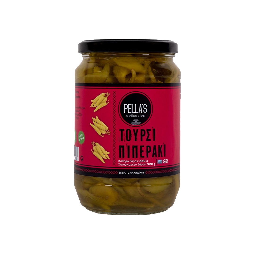 Τουρσί Πιπεράκι 680gr Pella's Delicacies