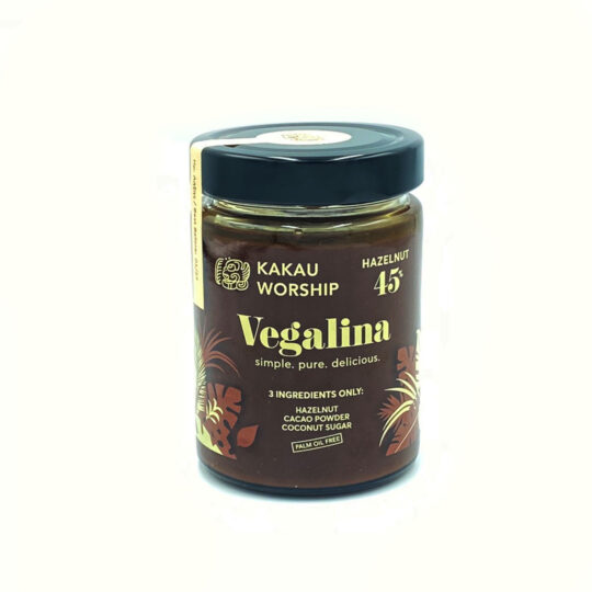 Πραλίνα Φουντουκιού Vegalina Bio 45% 350gr Kakau Worship