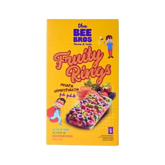 Μπάρες Δημητριακών με Μέλι & Φρούτα 5x25g The Bee Bros