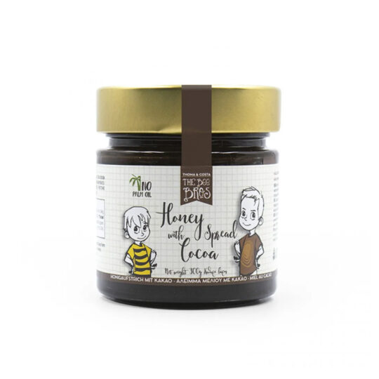 Κρέμα Μελιού με Κακάο 300gr The Bee Bros