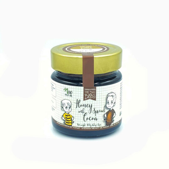 Κρέμα Μελιού με Κακάο 300gr The Bee Bros
