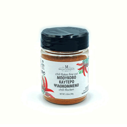 Μπούκοβο Καυτερό Ψιλοκομμένο 80gr Bagatzounis Spices