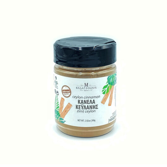 Κανέλα Κεϋλάνης 80gr Bagatzounis Spices