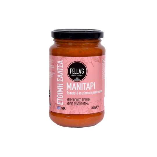 Σάλτσα Τομάτας με Μανιτάρι 360gr Pella's Delicacies