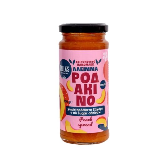 Άλειμμα Ροδάκινο 280gr Pella's Delicacies