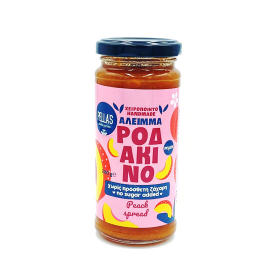 Άλειμμα Ροδάκινο 280gr Pella's Delicacies