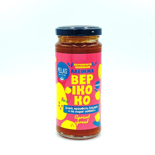 Άλειμμα Βερίκοκο 280gr Pella's Delicacies