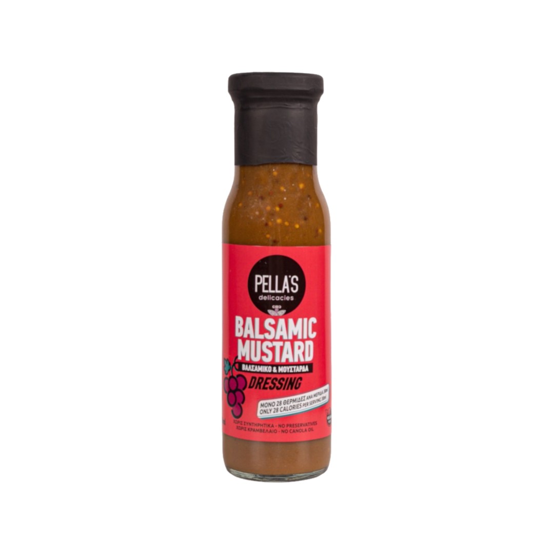 Dressing Μουστάρδας με Βαλσάμικο 250ml Pella's Delicacies