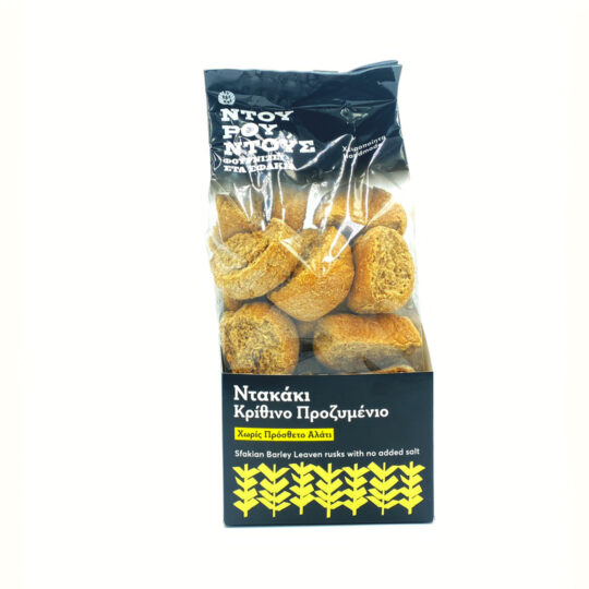 Ντακάκι Κρίθινο Προζυμένιο 320g Ντουρουντούς