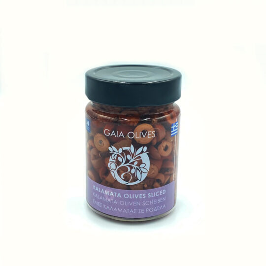 Ελιές Καλαμάτας σε Ροδέλες 360g Gaia Olives