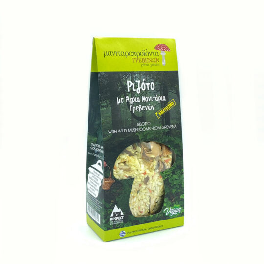 Ριζότο με Άγρια Μανιτάρια 250g Μανιταροπροϊόντα Γρεβενών