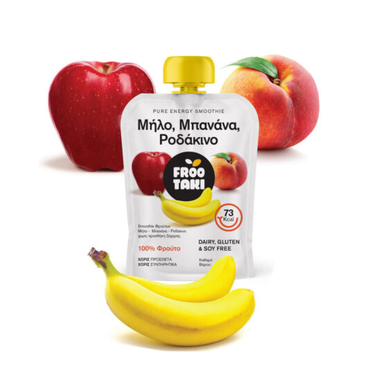 Smoothie Μήλο Μπανάνα Ροδάκινο Frootaki 100g Agrophoenix