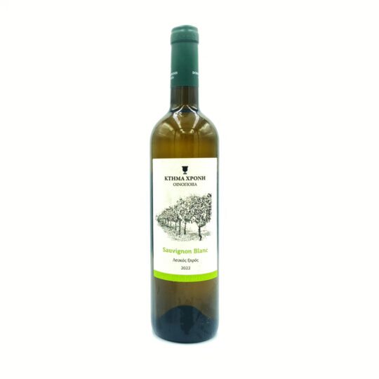 Κρασί Λευκό Ξηρό Sauvignon Blanc 750ml Κτήμα Χρόνη