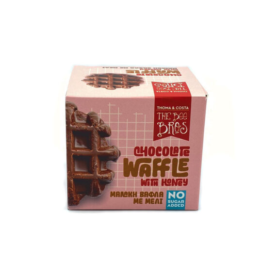 Βάφλα Σοκολάτας με Μέλι 120g The Bee Bros