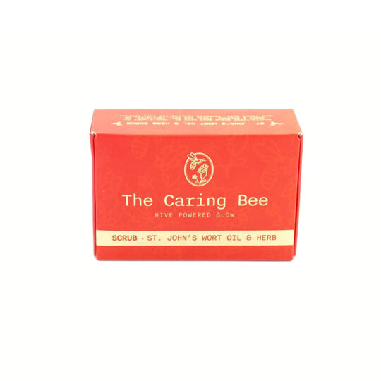 Σαπούνι Scrub Βαλσαμέλαιο - Βαλσαμόχορτο 110g The Caring Bee