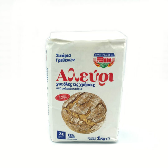 Αλεύρι για όλες τις χρήσεις Ιδανικό για Ψωμιά 1κ. Μύλοι Ροδιάς