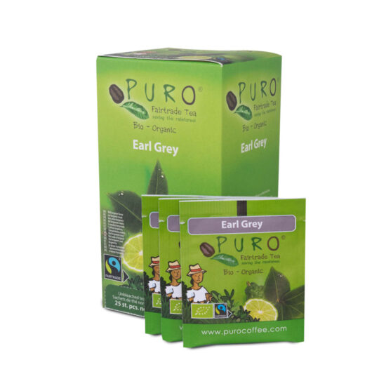 Τσάι Earl Grey με φάκελο Puro Organic Fairtrade (25x1,5gr)
