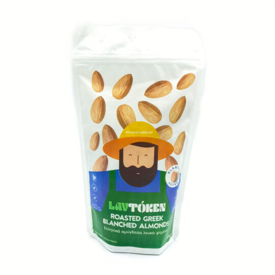 Αμύγδαλα Λευκά Ψημένα 250g Lavtoken
