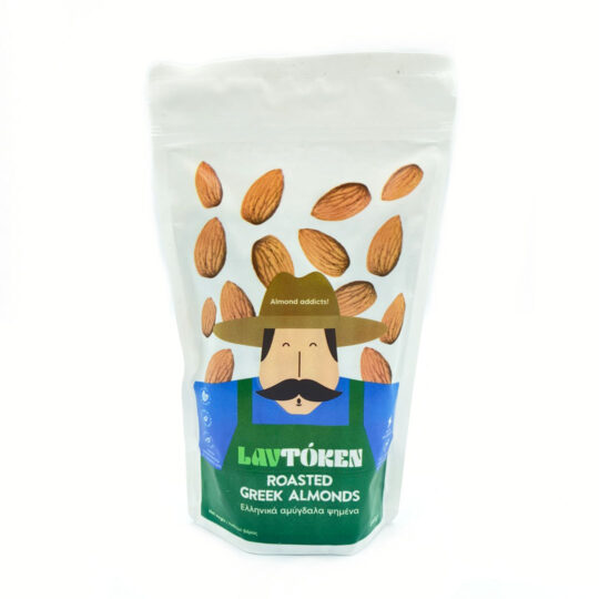 Αμύγδαλα Ψημένα με Φλούδα 250g Lavtoken