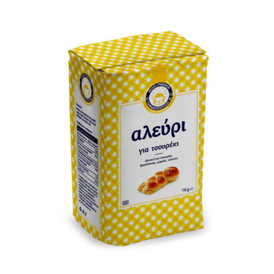 Αλεύρι για Τσουρέκι 1kg Μύλοι Γρεβενών