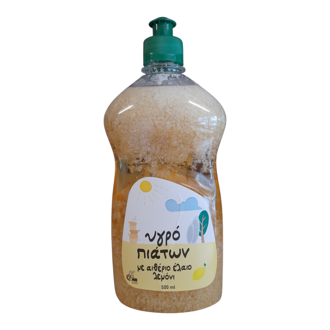 Υγρό Πιάτων Φυσικό Λεμόνι 500ml Σ.Ε. ΒΙΟ.ΜΕ.
