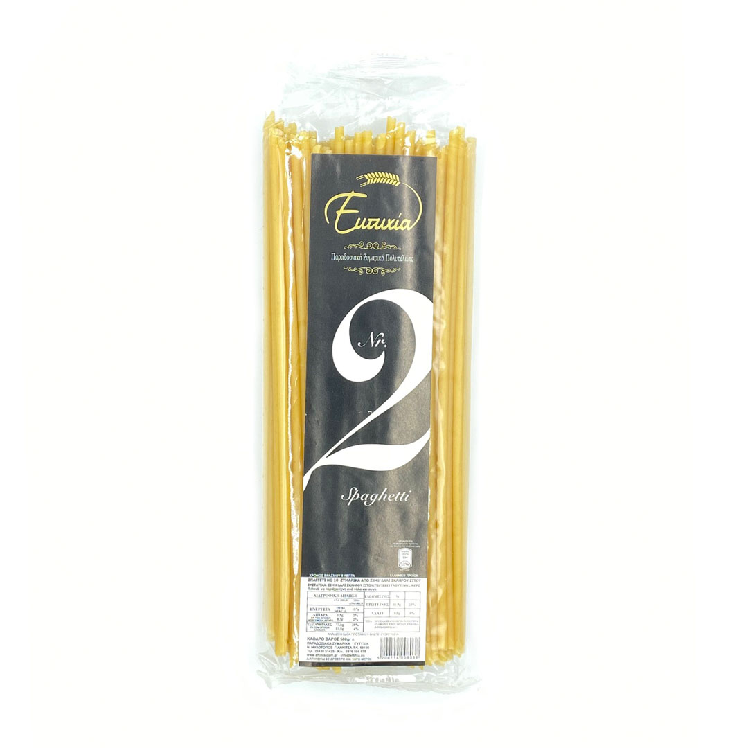 Σπαγγέτι Νο 2 500g Ευτυχία