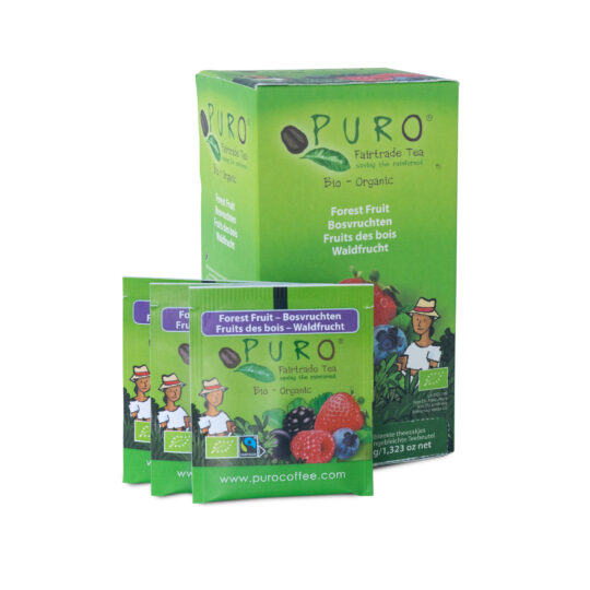Τσάι Φρούτα Δάσους Φακελάκια Puro Organic Fairtrade (25x1,5gr)