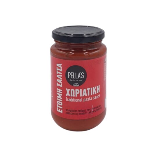 Σάλτσα Τομάτας Χωριάτικη 360gr Pella's Delicacies