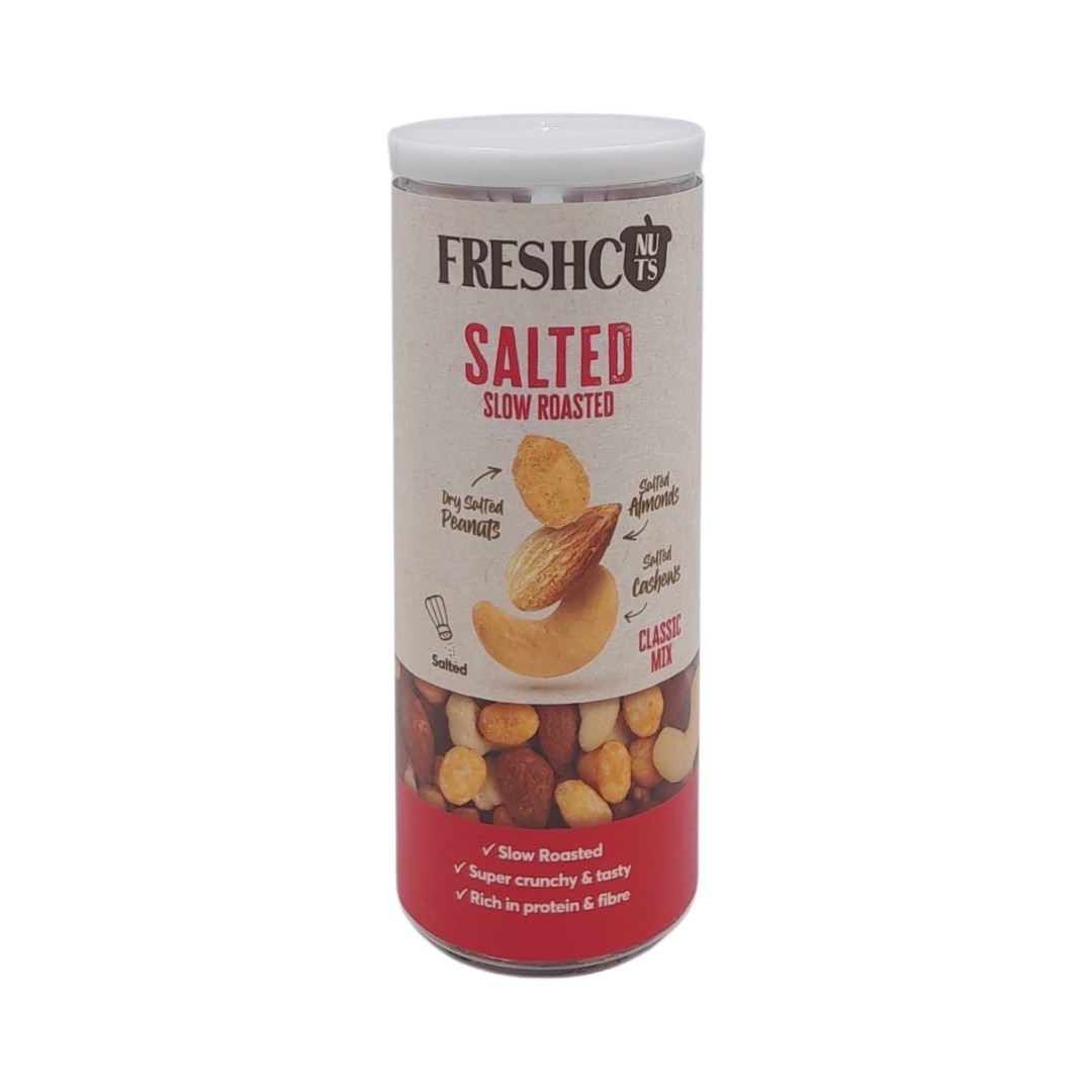 Καρποί Ξηροί Αργοψημένοι με Αλάτι 170g Freshco Nuts
