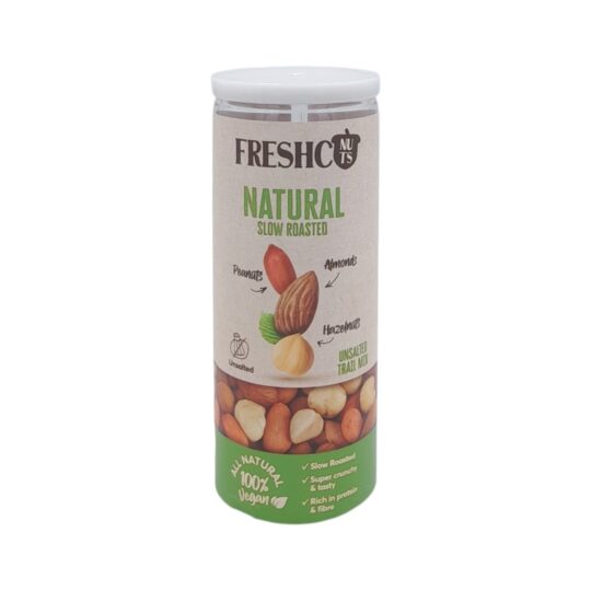 Καρποί Ξηροί Αργοψημένοι Ανάλατοι 170g Freshco Nuts