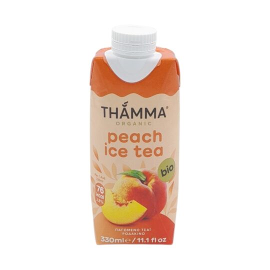 Ice Tea Ροδάκινο Bio 330ml Thamma Organic