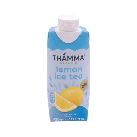Ice Tea Λεμόνι Bio 330ml Thamma Organic