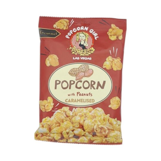 Ποπ Κορν Καραμελωμένα με Φιστικόψιχες 65g PopCorn Girl
