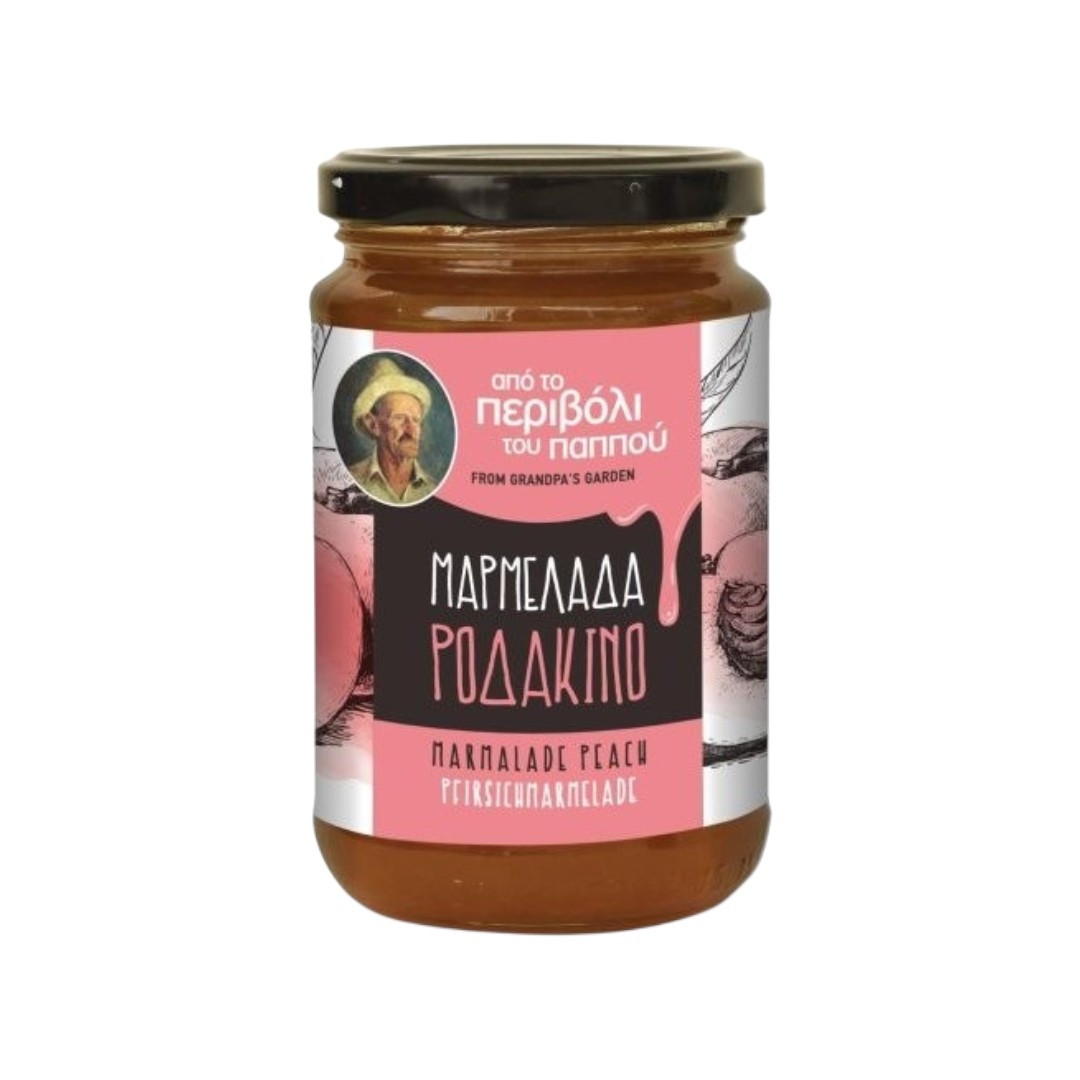 Μαρμελάδα Ροδάκινο 360g Απο Το Περιβόλι του Παππού