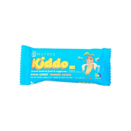 Μπάρες Μπανάνα Καρότο Kiddo Bio 30gr Nutree