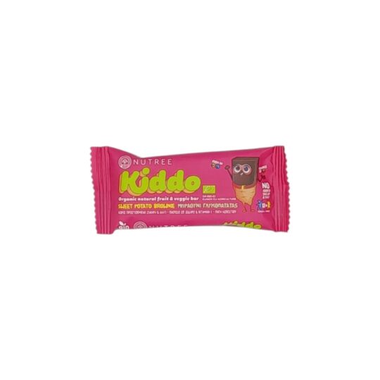 Μπάρες Μπράουνι Γλυκοπατάτας Kiddo Bio 30gr Nutree