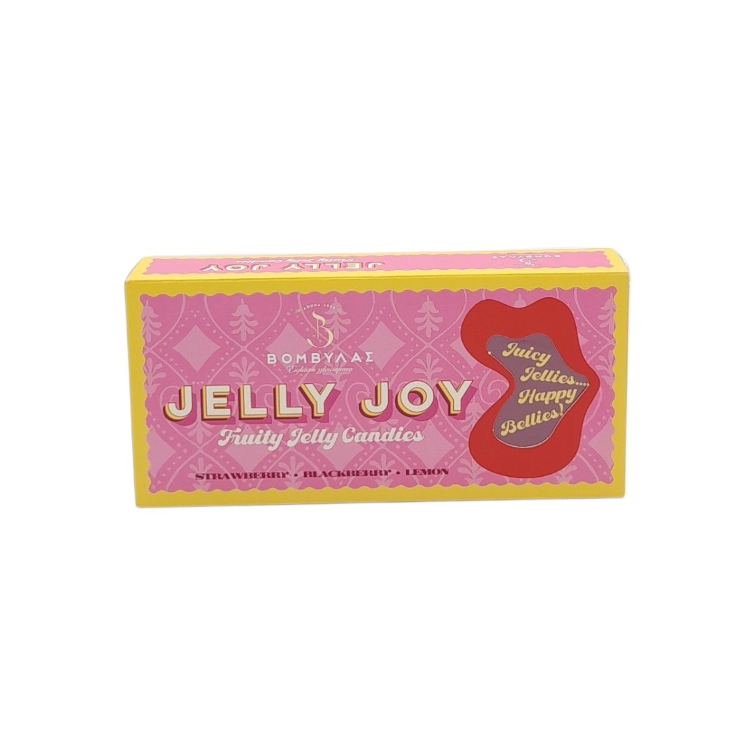 Ζελεδάκια Φράουλα Βατόμουρο Λεμόνι Jelly Joy 170g Βομβύλας