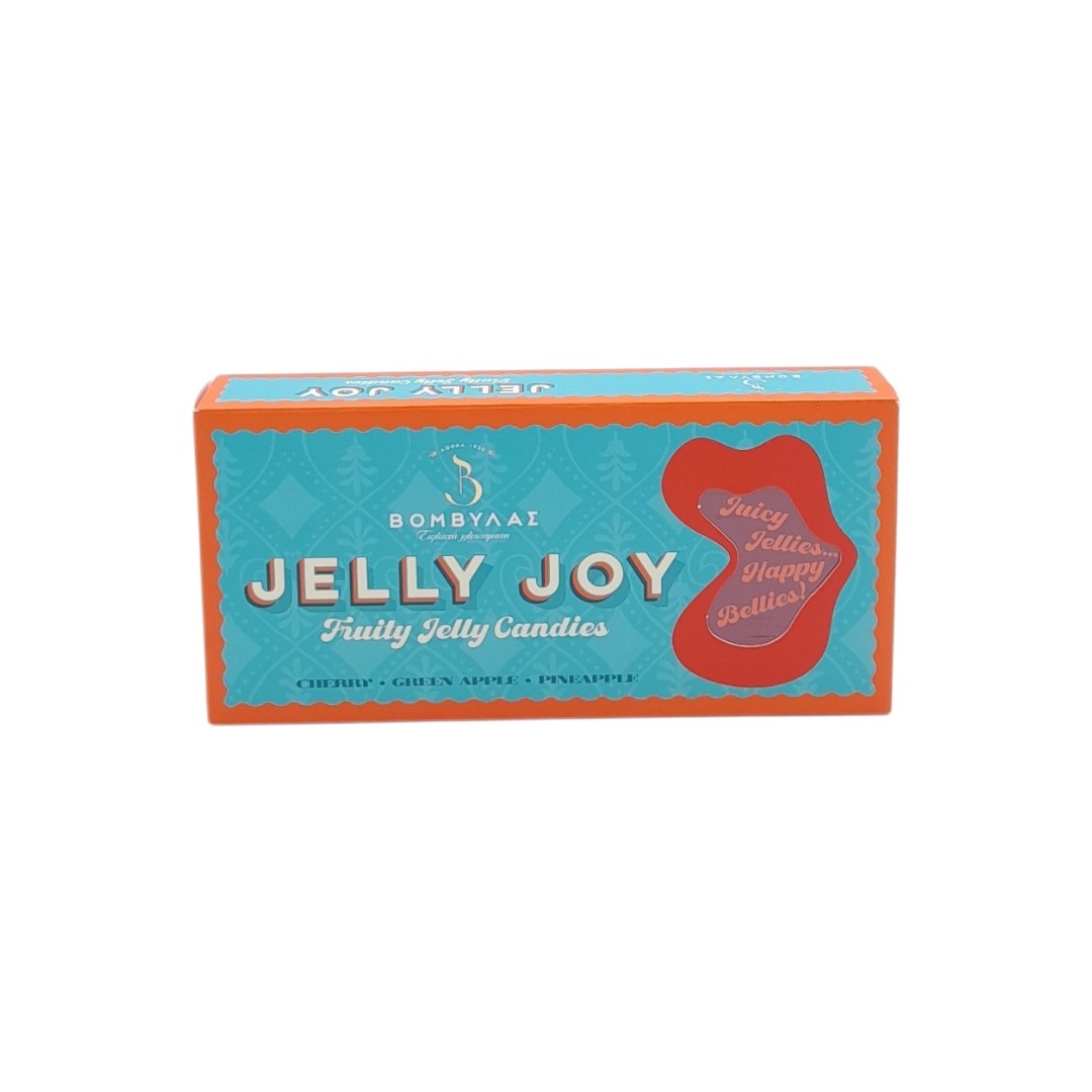 Ζελεδάκια Κεράσι Πράσινο Μήλο Ανανάς Jelly Joy 170g Βομβύλας