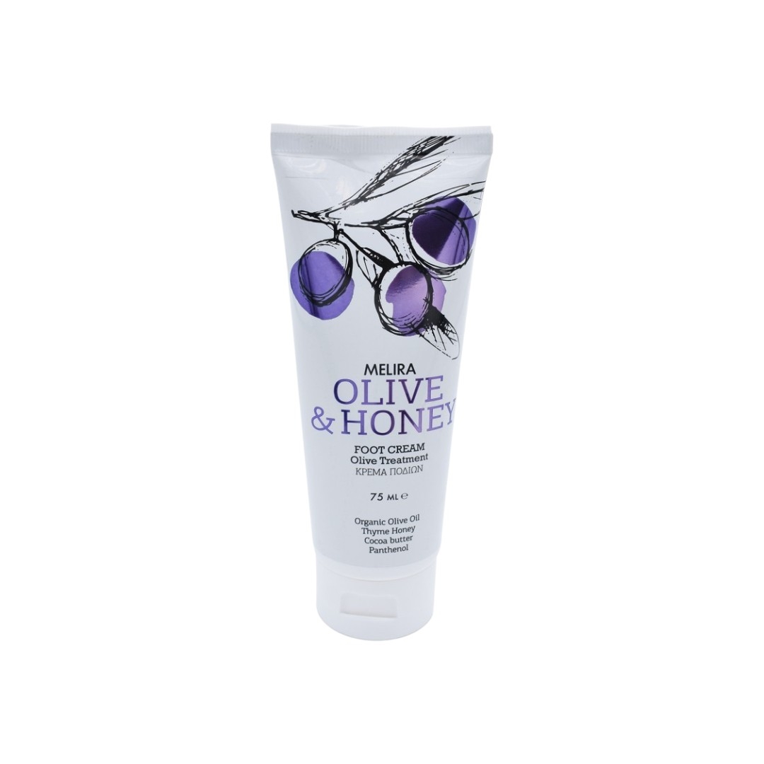 Κρέμα Ποδιών Olive & Honey 75ml Melira