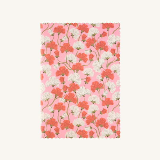 Τετράδιο Ροζ Floral 21x15cm