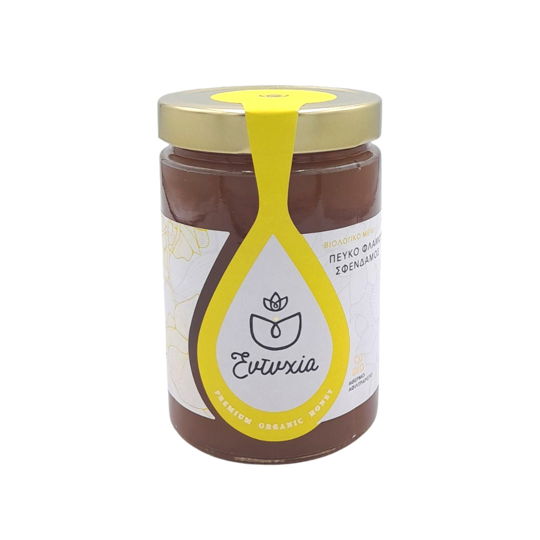 Μέλι Bio Πεύκου Φλαμουριού & Σφενδάμου 800gr Ευτυχία