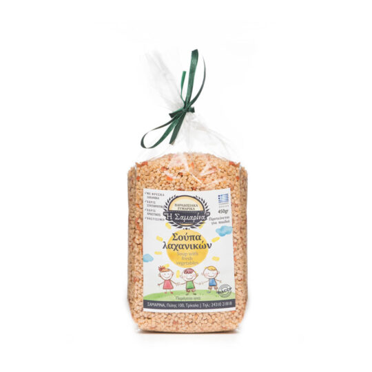 Τραχανάς με Ρεβύθι & Λαχανικά 450g Η Σαμαρίνα